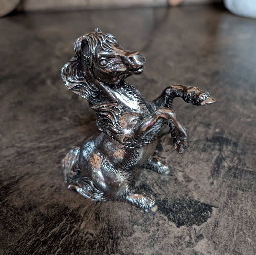 Reed And Barton Rearing Horse Figure Musical